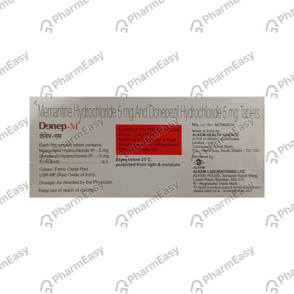 Donep M Strip Of 10 Tablets