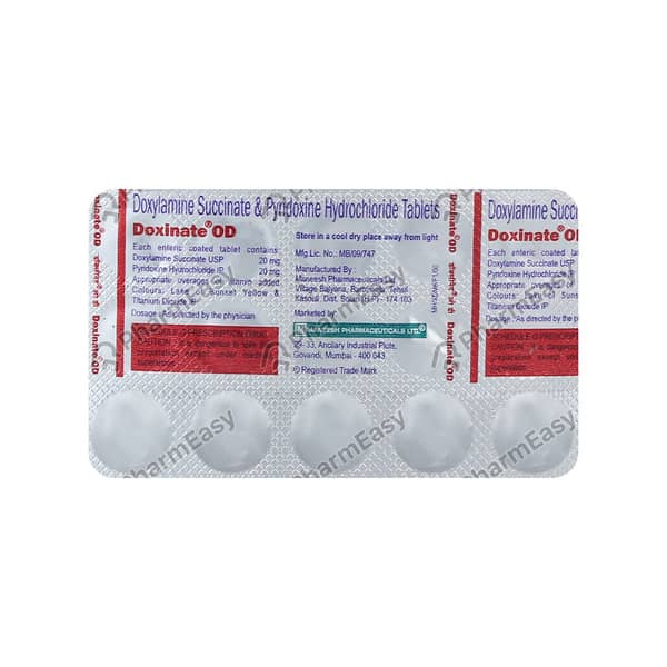 Doxinate Od Strip Of 15 Tablets