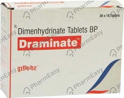 Draminate 50mg Strip Of 10 Tablets