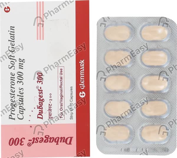 Dubagest 300mg Strip Of 10 Capsules