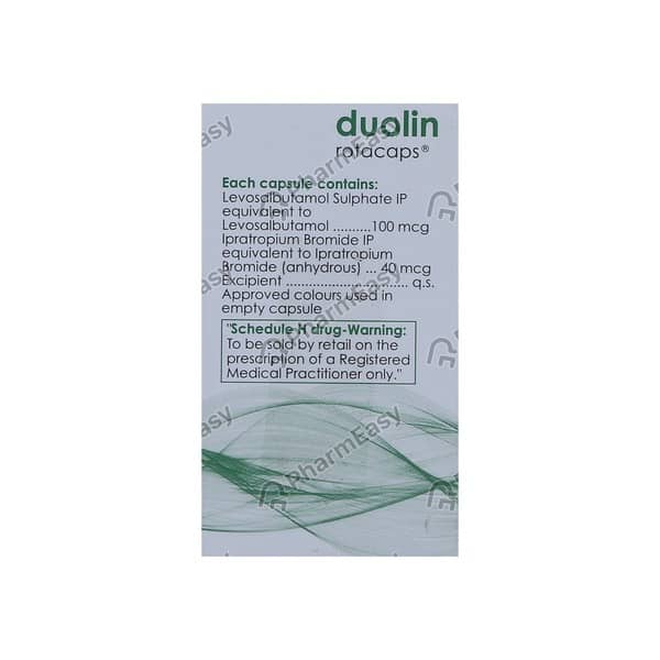 Duolin Box Of 30 Rotacaps