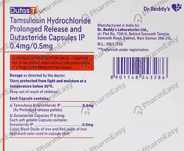 Dutas T Capsules Kit 10 (Pack Of 2)