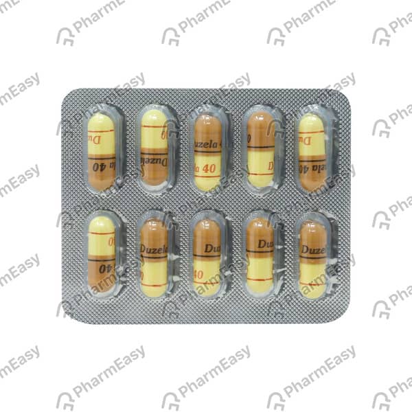 Duzela 40Mg Strip Of 10 Capsules