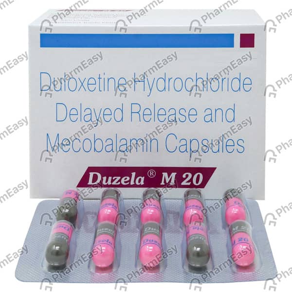 Duzela M 20mg Strip Of 10 Capsules