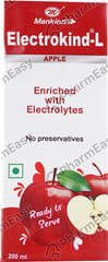 ELECTROKIND L APPLE FLAVOUR TETRAPACK OF 200ML ORAL LIQUID