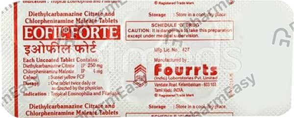 Eofil Forte Strip Of 10 Tablets