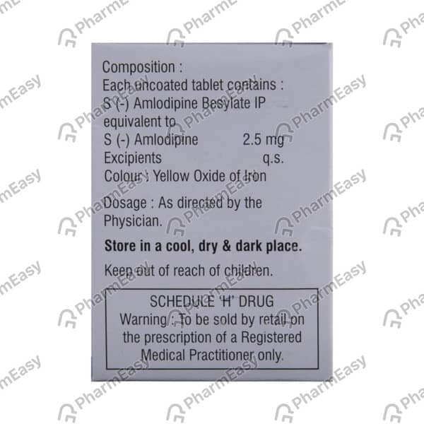 Eslo 2.5mg Strip Of 10 Tablets