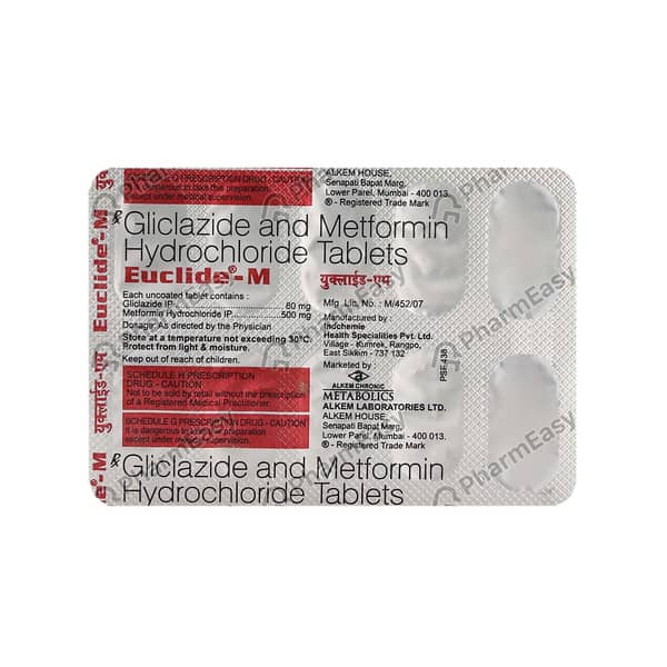 Euclide M Strip Of 10 Tablets