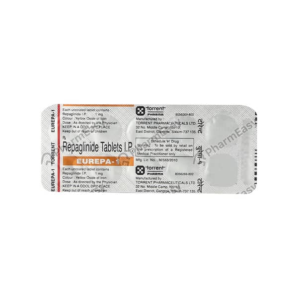 Eurepa 1mg Strip Of 10 Tablets