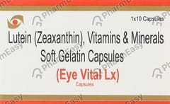 EYEVITAL LX STRIP OF 10 SOFTGEL CAPSULES