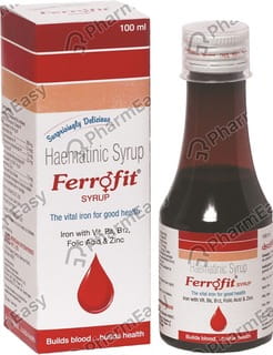 Ferrofit Bottle Of 100ml Syrup