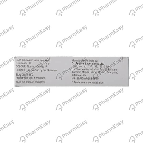 Finax 1mg Strip Of 10 Tablets