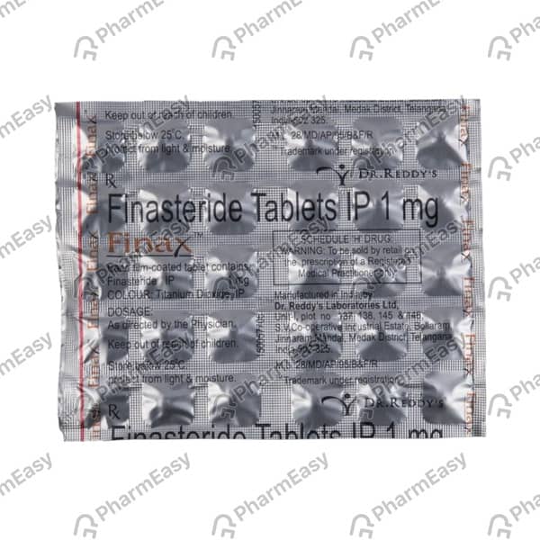 Finax 1mg Strip Of 10 Tablets