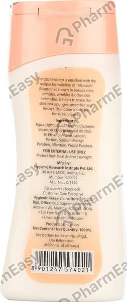 Florozone Lotion 100Ml
