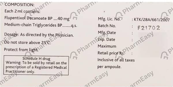 Fluanxol Depot 40mg Injection