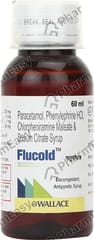FLUCOLD BOTTLE OF 60ML SYRUP