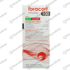 FORACORT 100MCG CFC FREE BOX OF 120MD METERED DOSE INHALER