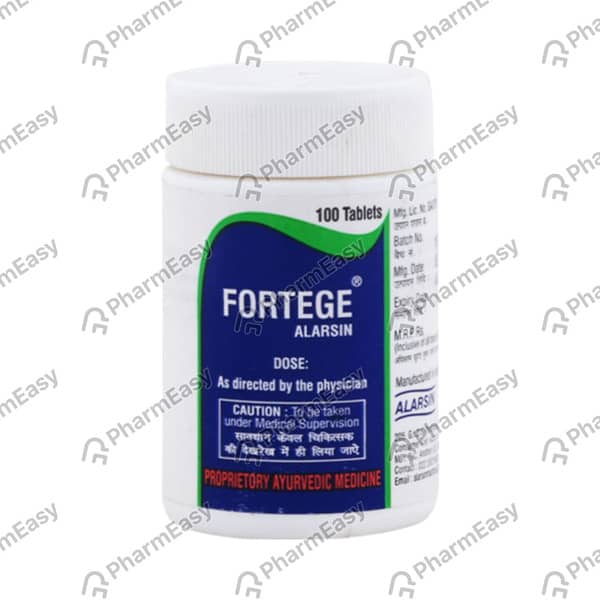 Fortege Bottle Of 100 Tablets