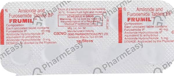 Frumil Strip Of 10 Tablets