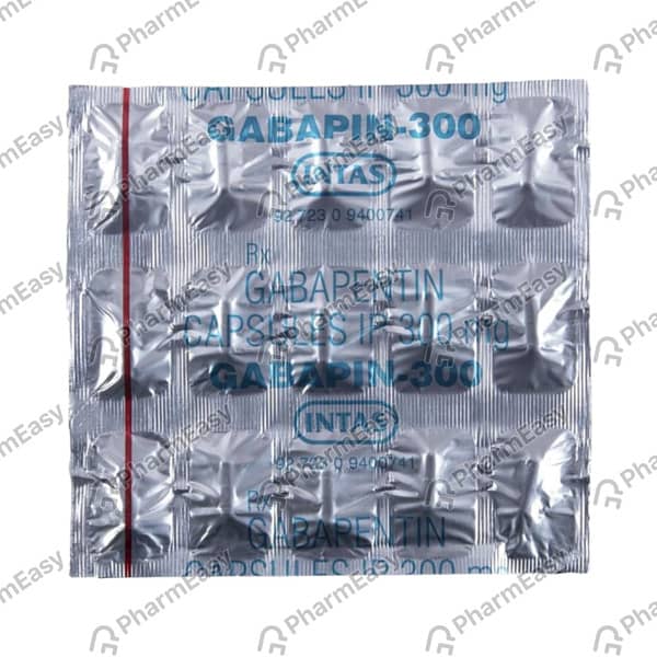 Gabapin 300mg Strip Of 10 Capsules