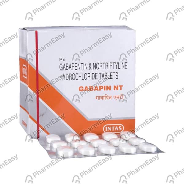 Gabapin Nt 400/10mg Strip Of 10 Tablets
