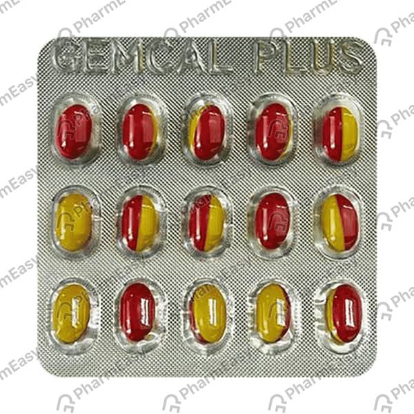Gemcal Strip Of 10 Capsules