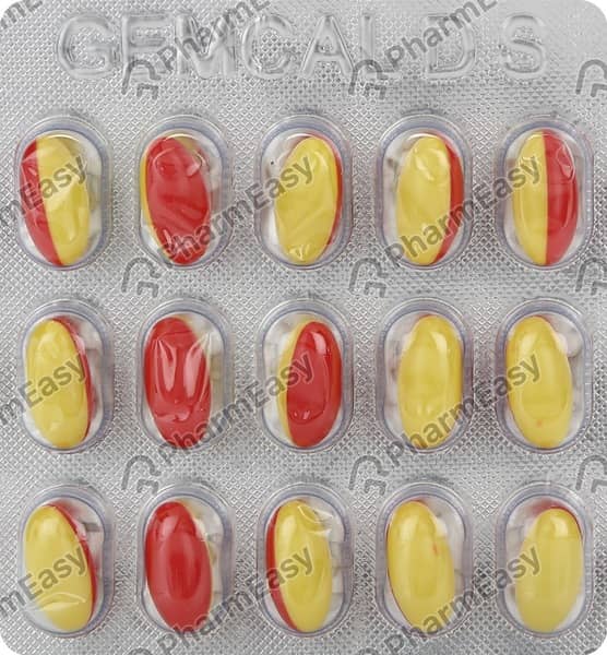 Gemcal Ds Strip Of 15 Capsules