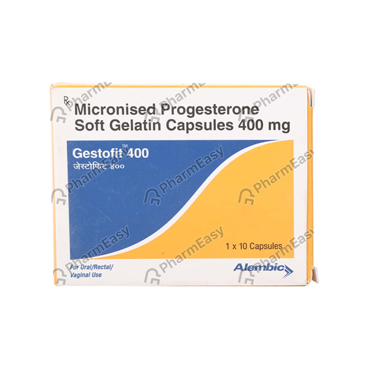 Gestofit 400 MG Oral/Vaginal/Rectal Capsule (10) Uses, Side Effects