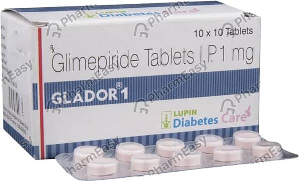 Glador 1mg Strip Of 10 Tablets