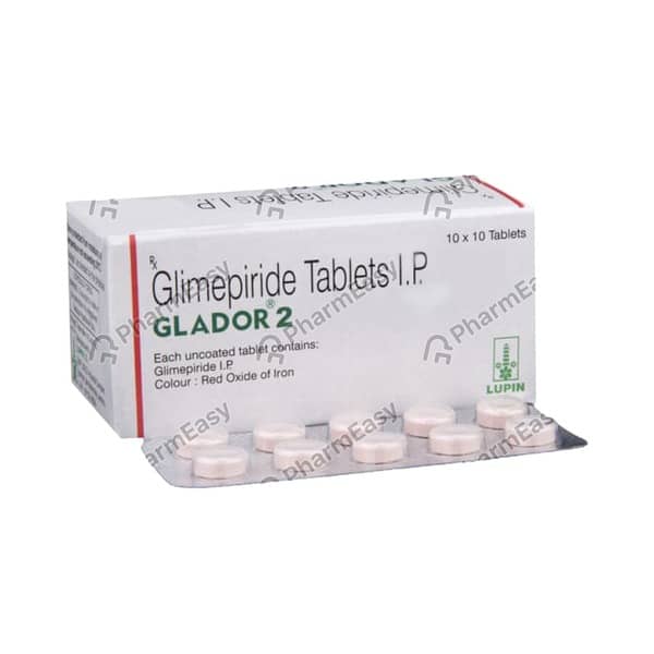 Glador 2mg Strip Of 10 Tablets