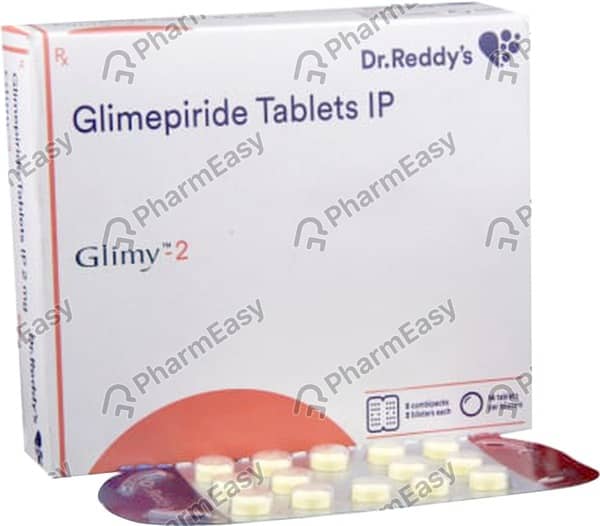 Glimy 2Mg Strip Of 10 Tablets