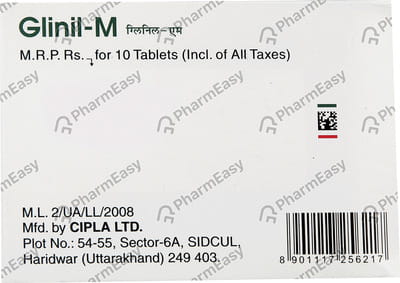 Glinil M Strip Of 10 Tablets