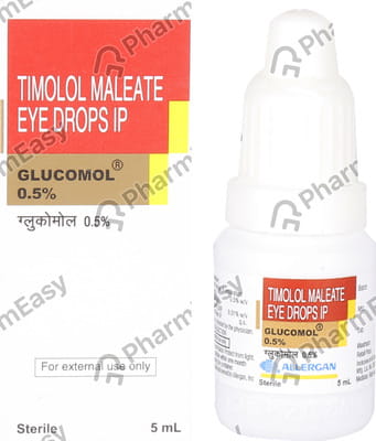 Glucomol 0.5% Bottle Of 5ml Eye Drops