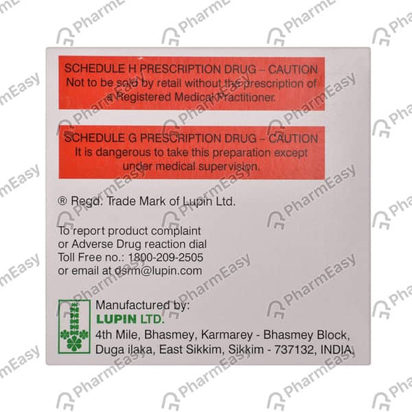 Gluconorm G 1mg Strip Of 10 Tablets