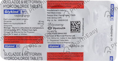 Glykind M Strip Of 10 Tablets