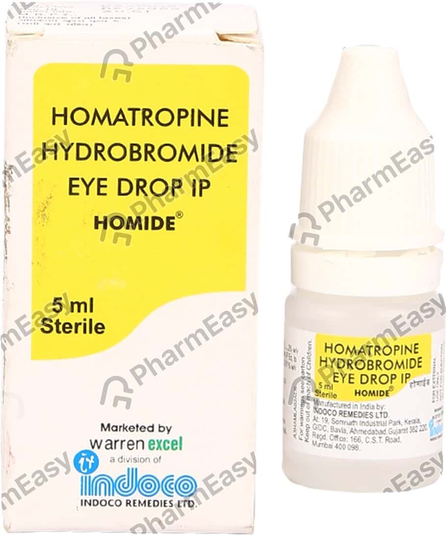 Buy Homide 2 Eye Drop (5) Online at Flat 15 OFF PharmEasy