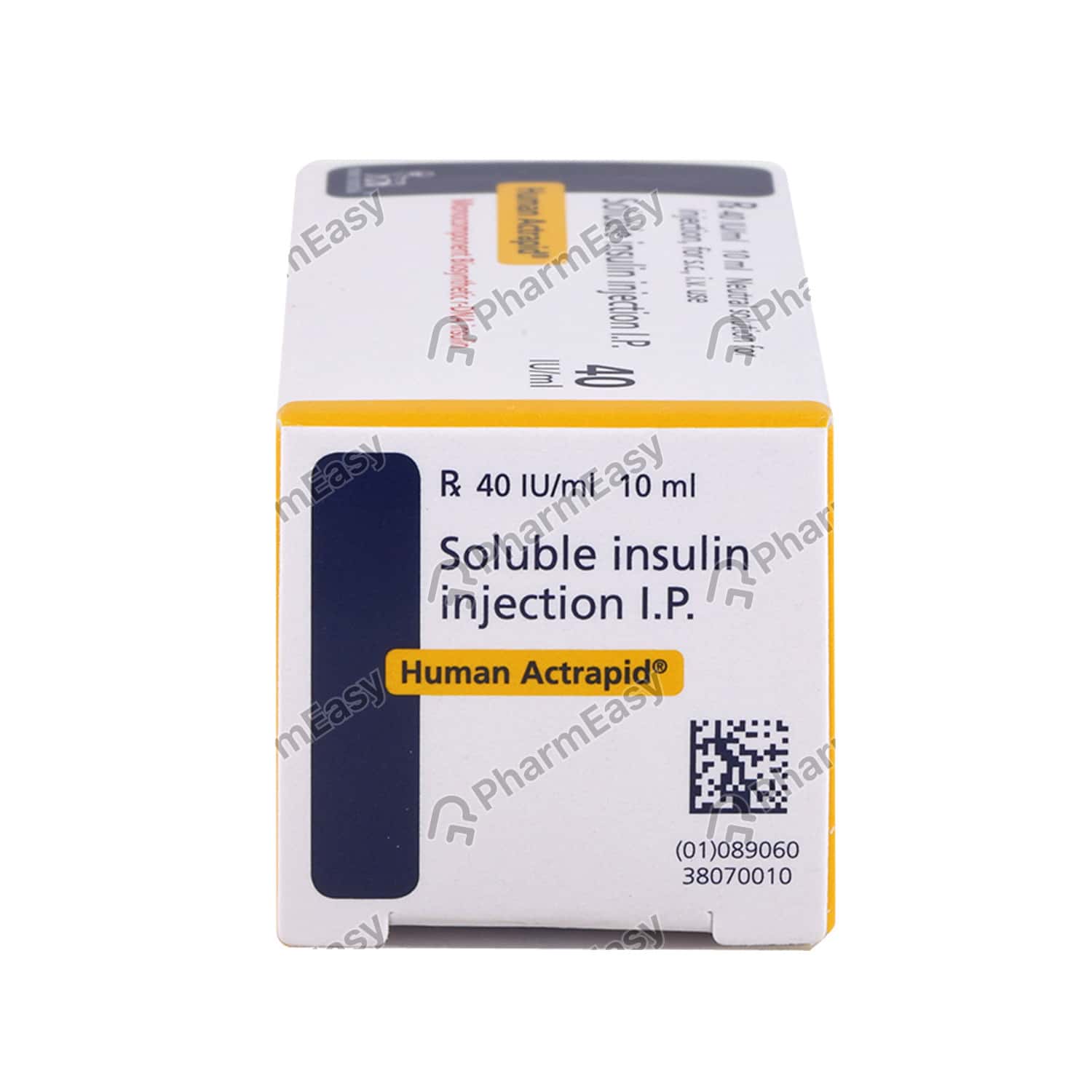 Human Actrapid 40 IU Solution For Injection (10) Uses, Side Effects