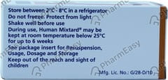 HUMAN MIXTARD 30/70 40IU VIAL OF 10ML SUSPENSION FOR INJECTION