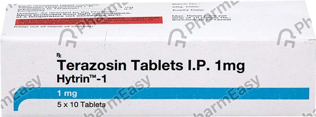 Hytrin 1mg Strip Of 10 Tablets