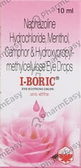 I BORIC BOTTLE OF 10ML EYE DROPS