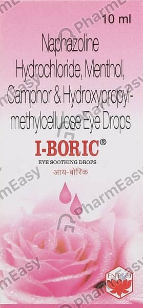 I Boric Bottle Of 10ml Eye Drops