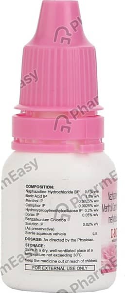 I Boric Bottle Of 10ml Eye Drops