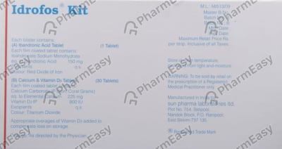 Idrofos Kit Strip Of 31 Tablets