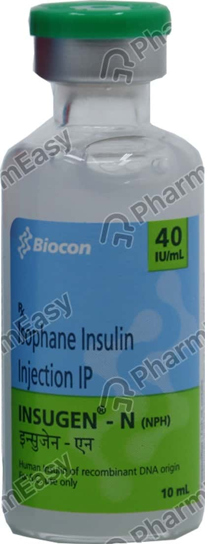 Insugen N 40iu Vial Of 10ml Injection