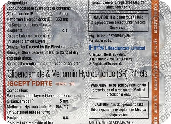 Iscept Forte Strip Of 10 Tablets