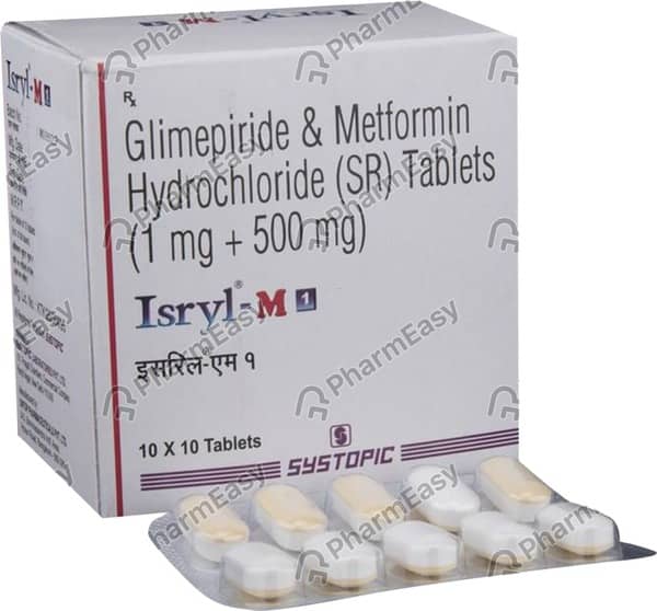 Isryl M 1Mg Strip Of 10 Tablets