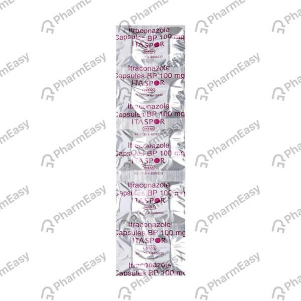 Itaspor 100mg Strip Of 4 Capsules