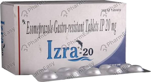 Izra 20mg Strip Of 10 Tablets