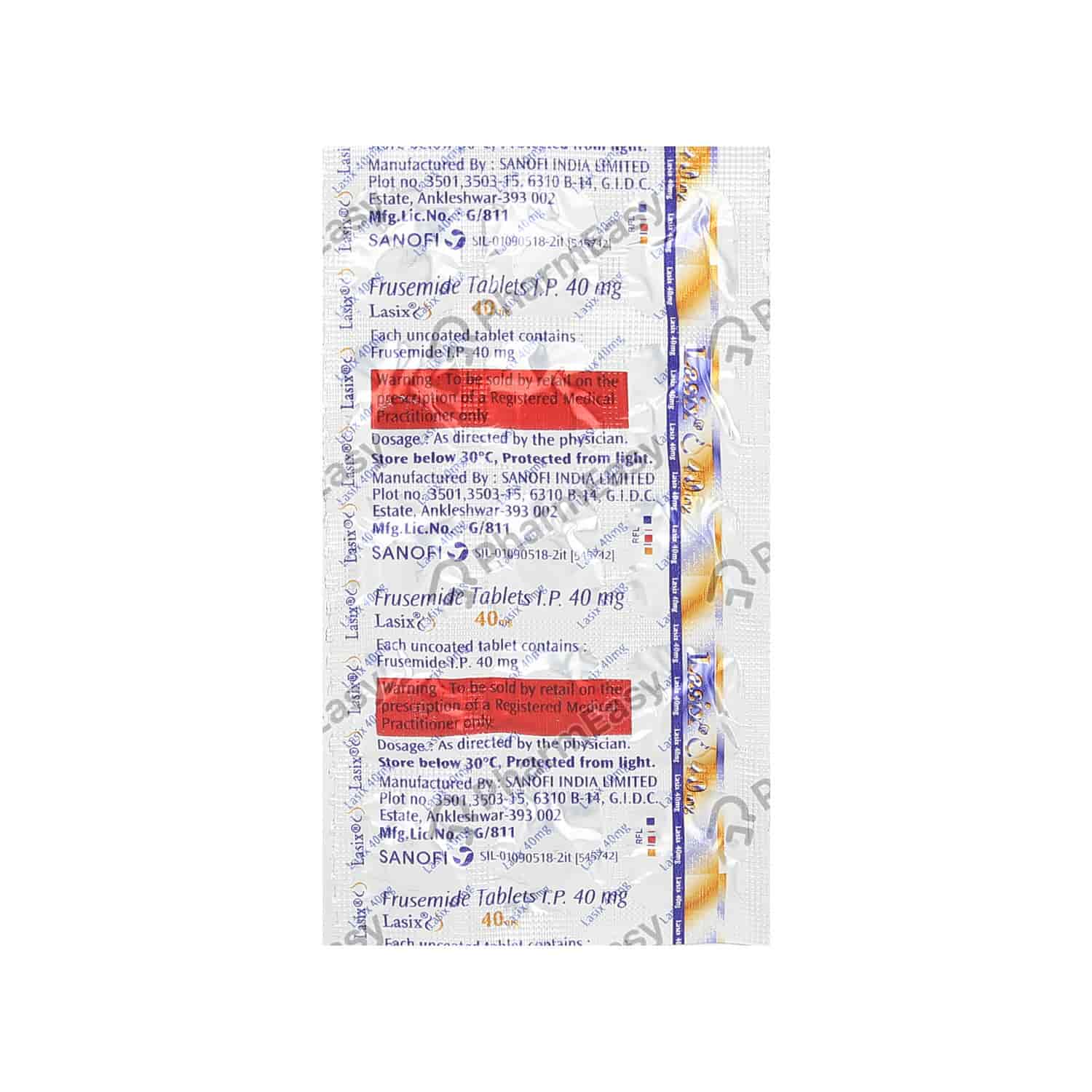 Buy Lasix 40mg Strip Of 15 Tablets Online at Flat 18 OFF* PharmEasy