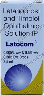 Latocom Bottle Of 2.5ml Eye Drops